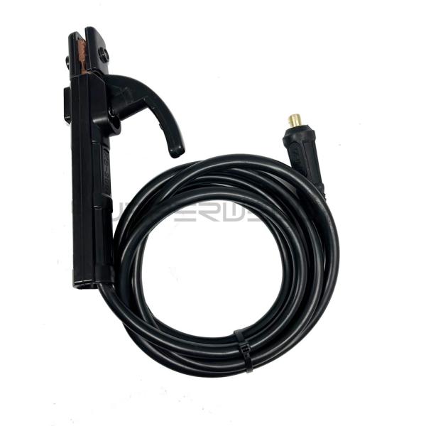 Buy cheap 200A Current Rating Welding Cable Set with Brass Electrode Holder and 10-25 EU Connector from wholesalers