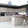 Buy cheap Promotion Luxury U Shape Handleless Kitchen Cabinet Set Modern Kitchen Cabinet Villa Melamine Kitchen Cabinet from wholesalers