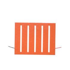 Quality Orange Drum Silicone Rubber Heating Pad For Oil / Water Heating for sale