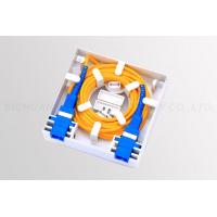 Buy cheap OTOP Ftth Fiber Optic Termination Box 86 x 86mm Size White Color product