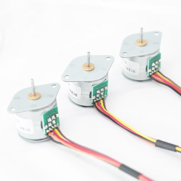 Buy cheap 20mm 12v Pm Dc Motor 80 Ω Resistance Permanent Magnet Stepper Motor 15 Degree Step Angle 20BY45 from wholesalers