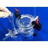 Buy cheap 2.2g/Cm3 Frosted Glass Ball Head Quartz Reactor from wholesalers