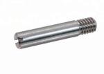 Wear Resistant Stainless Steel Fasteners / Slotted Headless Screw With Shank