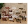 Buy cheap 20kg Bearing 50x28x80cm Metal Flower Stand Smooth Finish from wholesalers