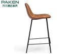 Hotel Restaurant Bar & Counter Stool With Foot Rest No Swivel Low Back Simple