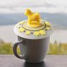 Buy cheap Creative Cartoon Silicone Cup Cover Dustproof Tea Cup Water Cup Cover Multi-Purpose Sealed And Fresh Keeping Cover from wholesalers
