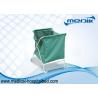 Buy cheap Laundry Clinical Trolleys For Collecting Dirty Clothing With One Green Bag from wholesalers
