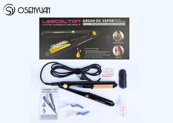 Buy cheap Ceramic Tourmaline Ionic Flat Iron Hair Straightener With Argan Oil Infusion Straightening from wholesalers
