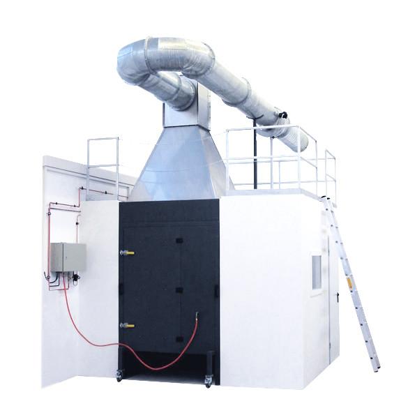 Buy cheap Single Burning Flame Test Equipment , 16L/Min SBI Fire Test Chamber from wholesalers