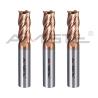 Buy cheap HRC55 4 Flute End Mills 0.6μm Carbide Square End Mill H6 For Steel P20 from wholesalers