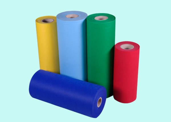 Buy cheap Recycling Colorful PP Spunbond Non Woven Fabric Rolls Waterproofing Materials from wholesalers