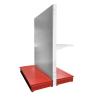 Buy cheap Customizable Color Cold Rolled Steel Supermarket Display Shelving / Grocery Store Shelving from wholesalers