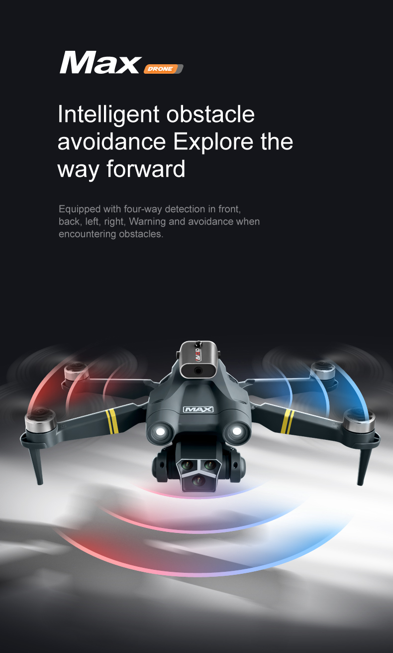 Beginner Drones HUGTEC W17HW Waypoint Flight Planning Slow Descending Landing UAV for 8-10MIN Event Coverage