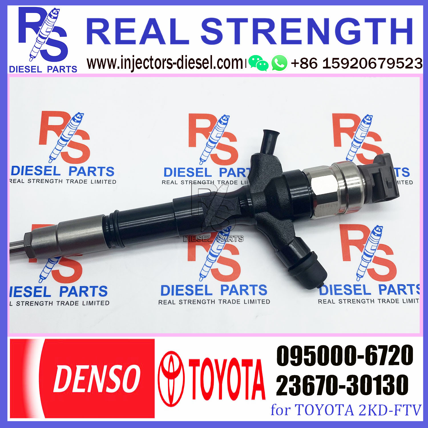 Diesel common rail injector 095000 6720 0950006720 095000-6720 for diesel injector