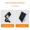 Buy cheap White 16 Inch Solar Rechargeable Stand Fan Height Adjustable 25W from wholesalers