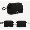 Buy cheap Canvas Mens Travel Wash Bag , Promotional Men'S Leather Shaving Kit Bag from wholesalers