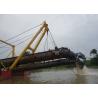 Buy cheap Mud Sediment Gravel Cutter Suction Dredger With Pump Booster Station from wholesalers