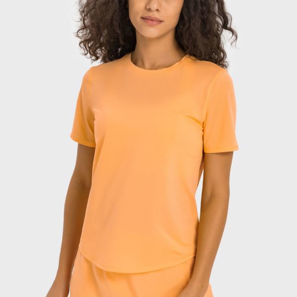 Buy cheap New Summer Cool Women Short Sleeve Workout Shirt Yoga T-Shirt Athletic Tee Top from wholesalers