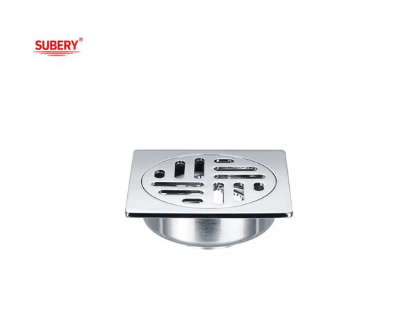 Buy cheap 100 X 100mm Brass Shower Floor Trap For Bathroom OEM Floor Mounted from wholesalers