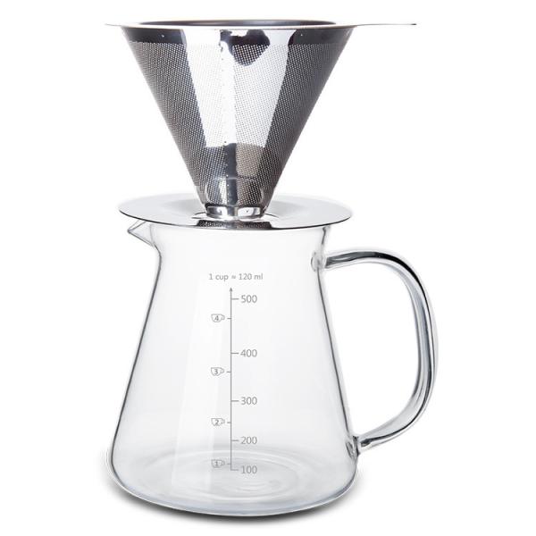 Quality Home Usage wholesale Unique Factory Glass Hand Flush the coffee pot for sale
