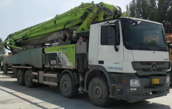 Buy cheap Feeding Height 1540 2019 Zoomlion 56m Truck Mounted Pump Mercedes Benz Concrete Pump Truck from wholesalers