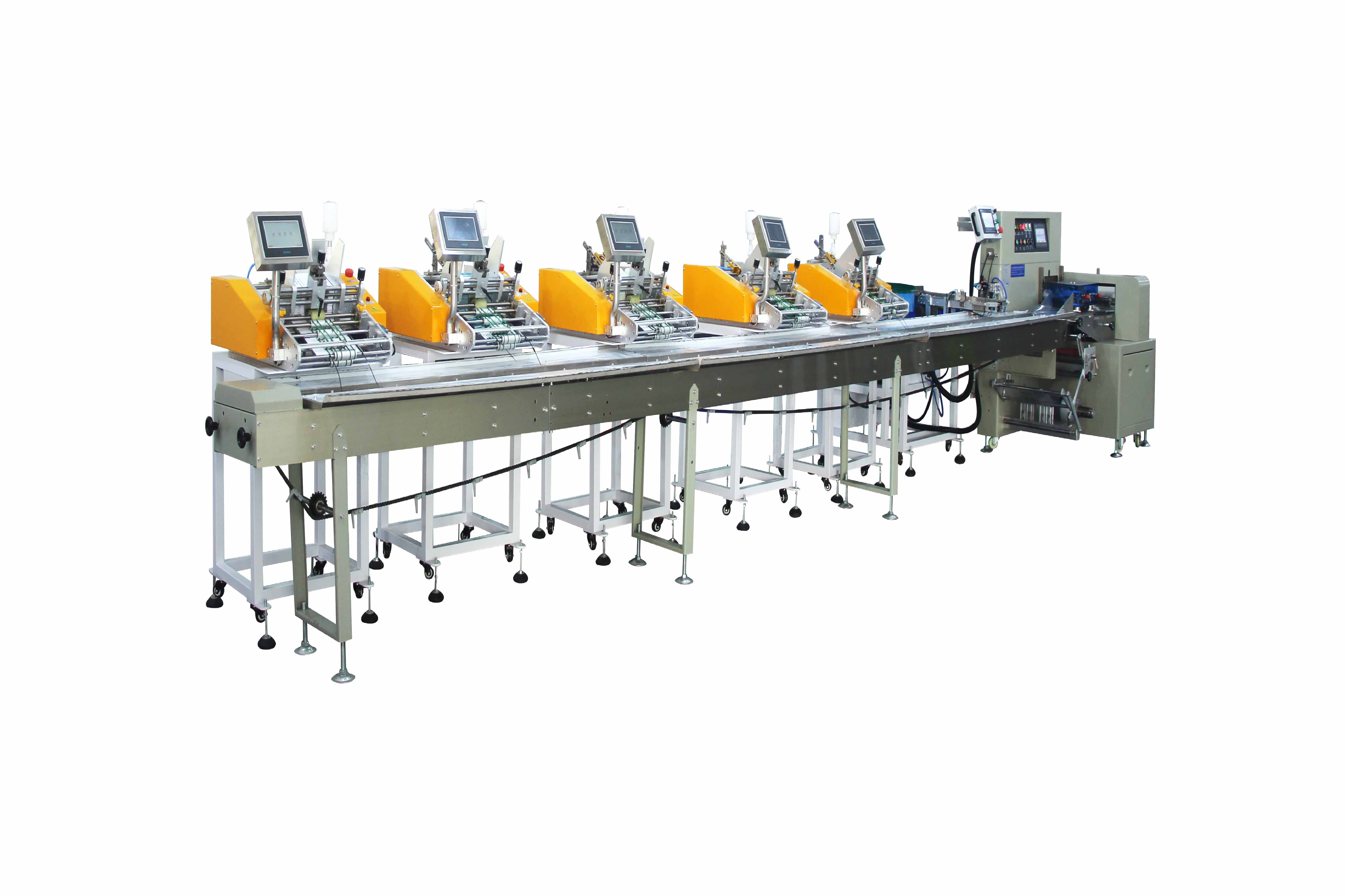 Manufacturer Price Automatic Paging Equipment Card Manual Specification Packing Machine