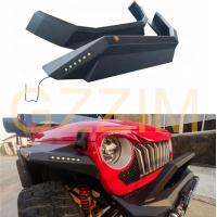 Buy cheap 4x4 Steel Aluminum Alloy Car Fender Flare With Light For WranglerJL product