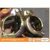 Buy cheap 48.6mm scaffolding JIS swivel coupler 0.65KG for 48.6mm tubes in Vietnam gas engineering project from wholesalers