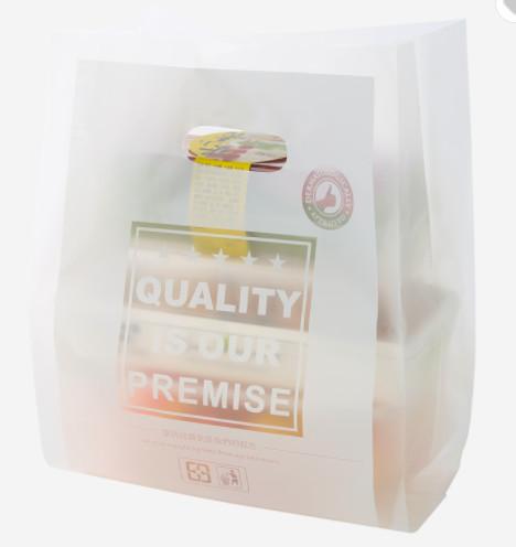 Buy cheap EVA PE ECO Friendly Reusable Plastic Bag Custom Hopping Bags With Logo from wholesalers