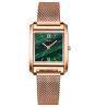 Buy cheap Luxury Copper Material Dial Quartz Wrist Watch Men Mesh Strap Skeleton from wholesalers