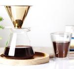 Tangson 500ml Glass Drip Coffee Maker, Borosilicate Coffee Mug Household Use