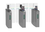 DC24V BLDC Sliding Turnstile Gate Full Height Anti Pinch For Business Center