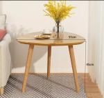 Adjustable Solid Wooden Home Office Furniture Communicate Modern Coffee Tea