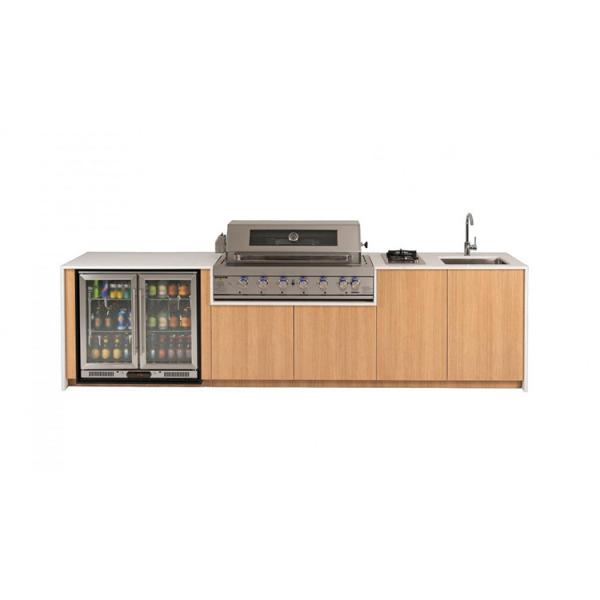 Buy cheap Gas Grill 304 Stainless Steel Outdoor Kitchen Cabinets Australian Style Customized from wholesalers