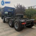 Left Hand Drive 6x4 371hp Sinotruk Howo Tractor Truck With Flat Cabin