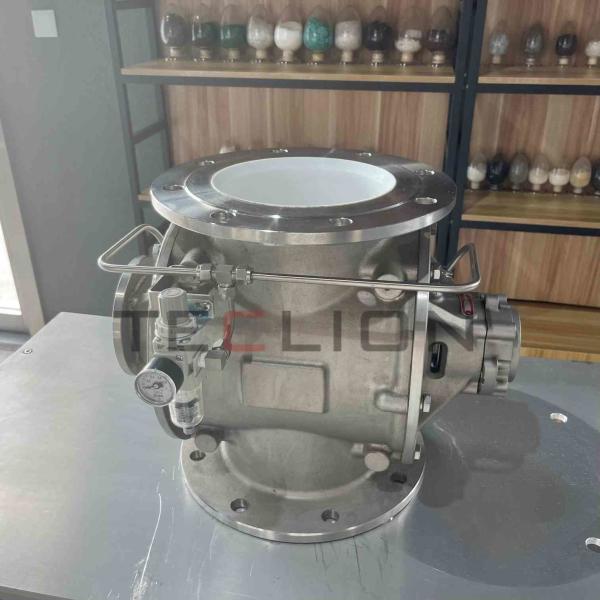 High pressure pneumatic conveying dedicated rotary valve | 304 stainless steel
