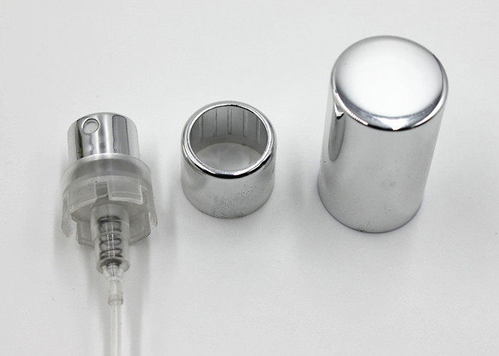 100ml Refillable Cosmetic Glass Bottles , Flat Round Empty Perfume Bottles