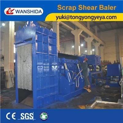 Buy cheap 20MPa Shear Baler Motor 37kW×2sets Horizontal Metal Scrap Baler from wholesalers