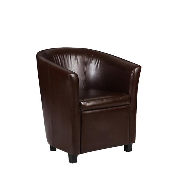 Buy cheap PU Leather China Arm Tub Chair from wholesalers