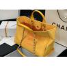 Buy cheap Yellow Beach Denim Luxury Canvas Bag For Travel Shopping from wholesalers