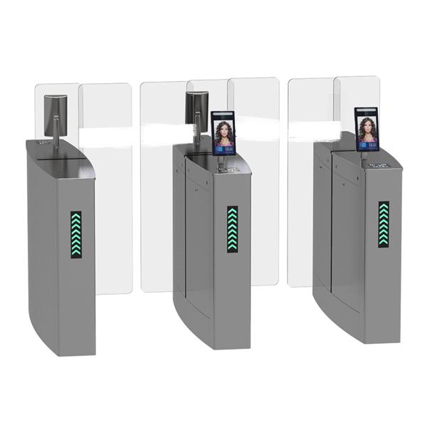 Buy cheap Stainless Steel 304 Facial Recognition Sliding Turnstile 100W from wholesalers