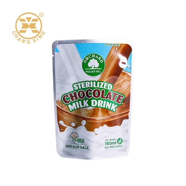Buy cheap OEM ODM Plastic Aluminum Foil Stand Up Garment Packaging Bag Sealed Packaging Bag For Milk from wholesalers