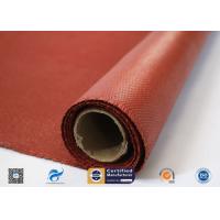 Buy cheap Heat Resistance Fiberglass Fabric Roll / Silicone Coated Fiberglass Fire product