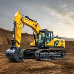 Max Digging Height 7085mm XE75D 7ton Hydraulic Crawler Excavator