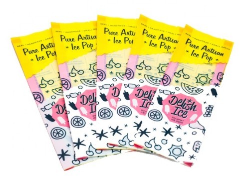Food grade popsicle wrapper packaging bag Cheap custom printed cheap plastic opp bags