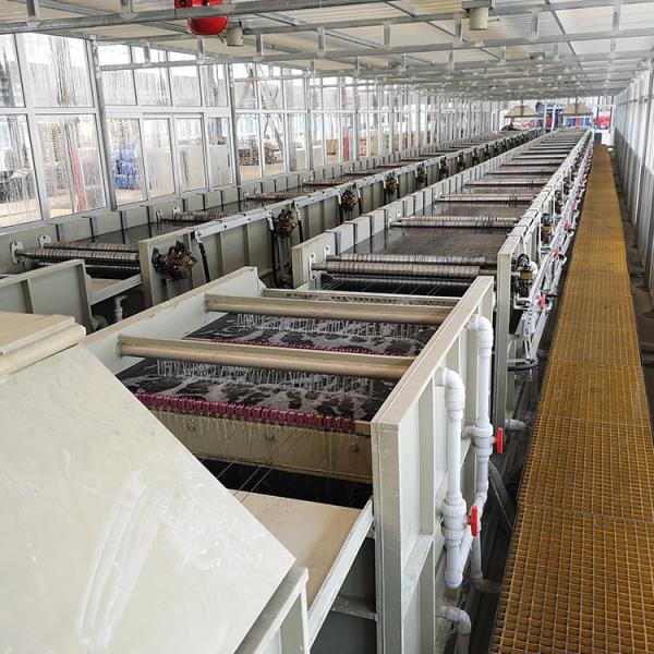Buy cheap Multi Wire Gabion Mesh Electro Galvanizing Machine 720kg/Hour from wholesalers