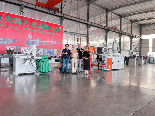 PE Pipe Extrusion Machine , Plastic Extrusion Machine SGS Approved
