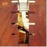Buy cheap 1200mm Square Corten Steel BBQ Grill Charcoal Burning Decorative from wholesalers