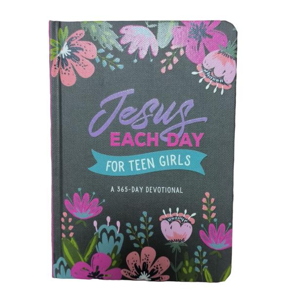Jesus Each Day For Teen Girls Hardcover Christian Novel Book Printing With Sopt