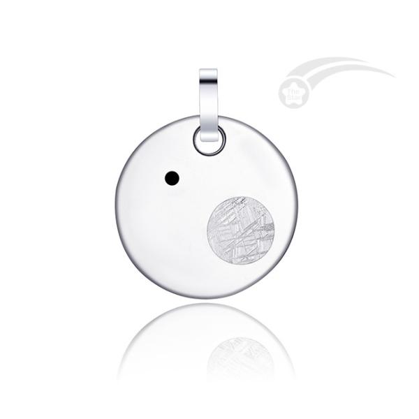 Buy cheap Cosmos Mens Meteorite Pendant Stainless Steel Jewelry Pendant Round Unisex from wholesalers